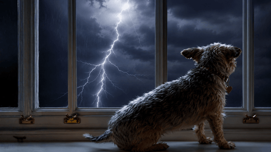 Cómo calmar a un perro durante tormentas y truenos - Dognity