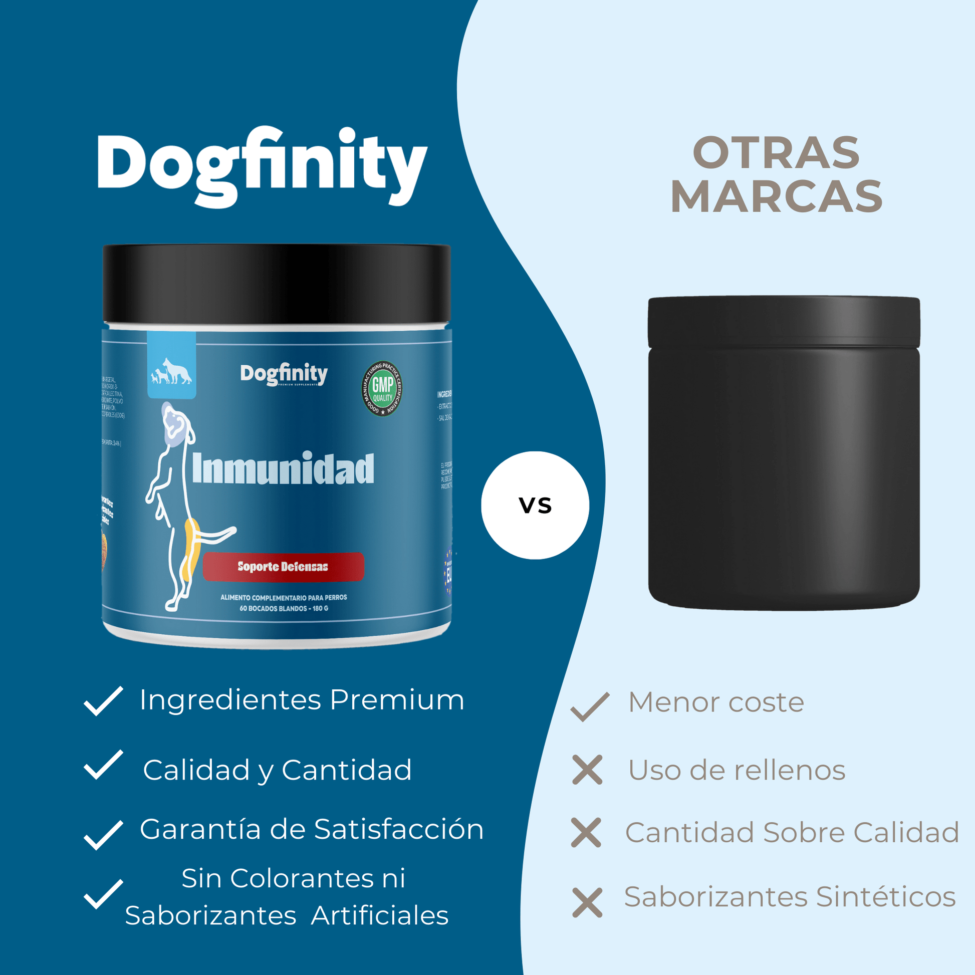 Combo Plus - Soporte Inmunidad - Calma y Relax - Dogfinity