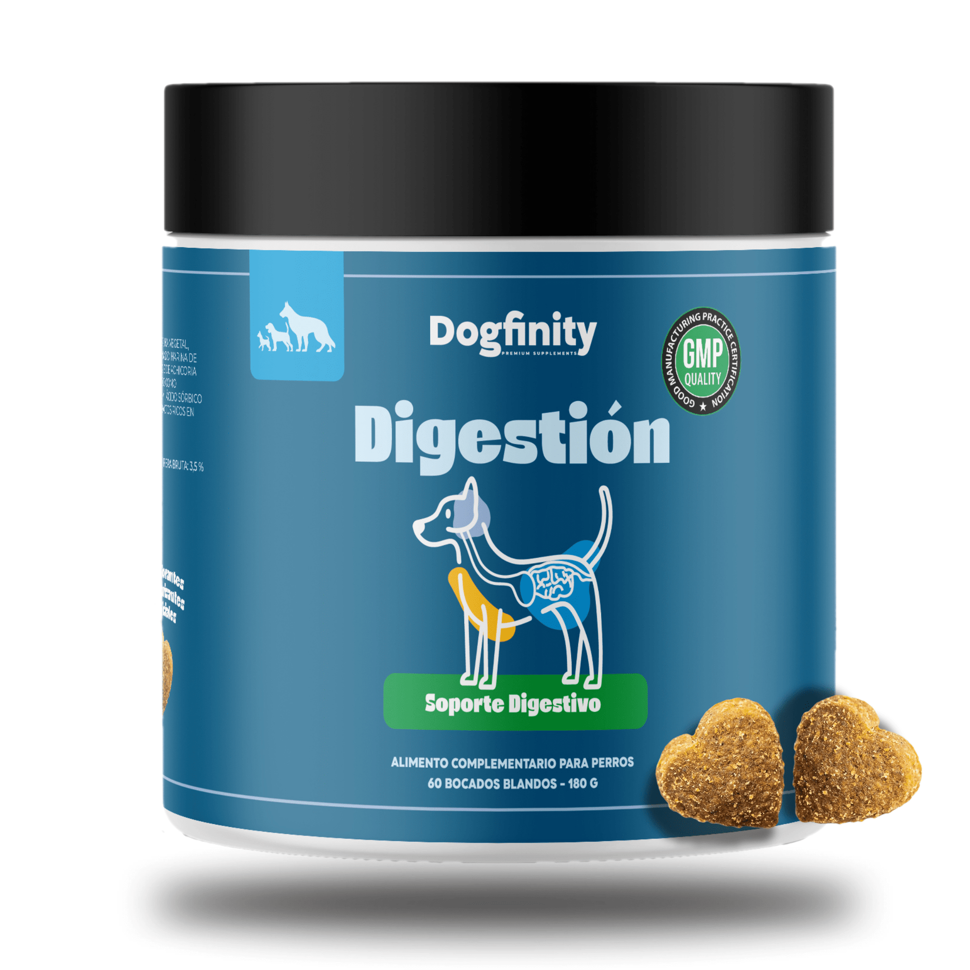 Digestión Total - Anito - Soporte Digestivo - Suplemento Para Perro - Dogfinity
