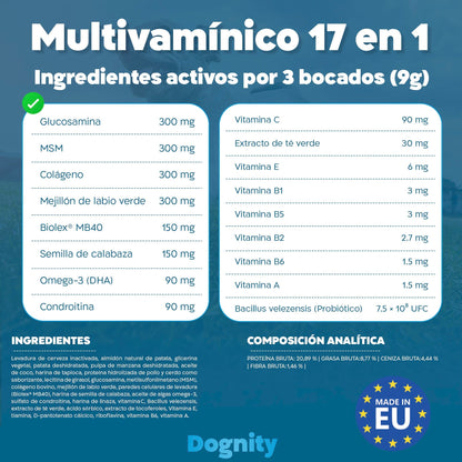 Suplemento 17 en 1 para Perros – Complejo Multivitamínico Total | Dognity - Dogfinity
