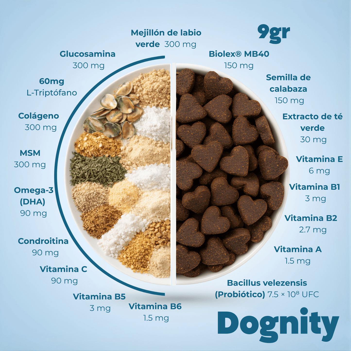Suplemento 17 en 1 para Perros – Complejo Multivitamínico Total | Dognity - Dogfinity